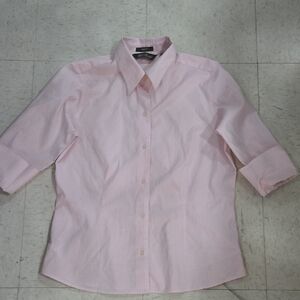 Pink Button-Up Shirt